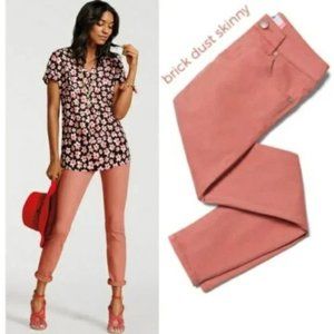 Cabi sz 10 brick dust curvy skinny pant